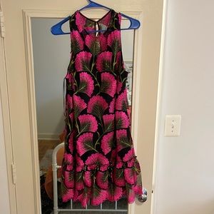 Trina Turk pink floral dress